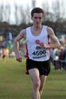 Keith Gerrard (Lancashire) on his way to victory in the Senior Mens race, McCain Inter Counties Cross Country, Cofton Park, Birmingham.